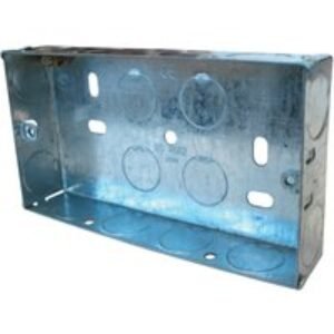 MK 2 Gang 47mm Flush Metal Box 878ZIC