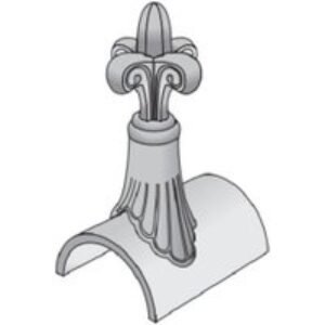 Eternit Hawkins Gables Clay Dark Heather Roofing Tile