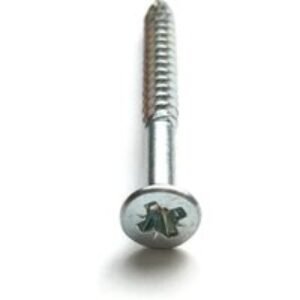 4Trade 6g x 1 1/2in Screw Pozi Csk Zinc Plated Qty 200