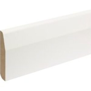 MDF Painted Truprofile Pencil/Chamfered Round Skirting 14.5 x 94mm x 4.4m
