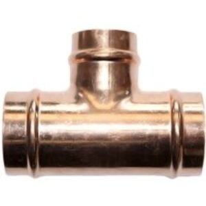 Solder Ring Fitting 22 x 22 x 15 mm Tee