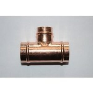 Solder Ring Fitting 28 x 28 x 15 mm Reducing Tee