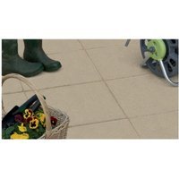 Marshalls Textured Utility Paving Slab Natural 450x450x32mm Pack of 64