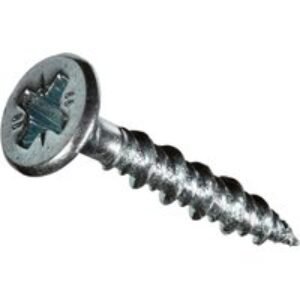 Bullet 3.5 x 25mm MDF/Chipboard Screws BZP Qty 200