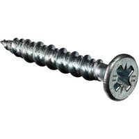 Bullet 4.2 x 30mm MDF/Chipboard Screws BZP Qty 200