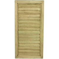 Forest Garden Pressure Treated Square Lap Gate 910mm x 1820mm