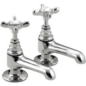 Bristan 1901 1/4 Turn Basin Taps Chrome