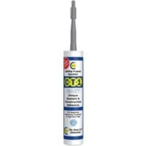 C-TEC Grey Sealant CT1 Tube 290ml