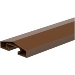 Durapost Fence Capping Rail Sepia Brown 65mm x 1830mm Home Delivered