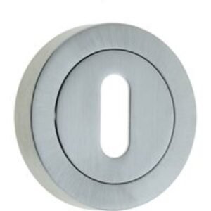 Frelan Hardware Jedo JV503SC Standard Profile Escutcheon Satin Chrome