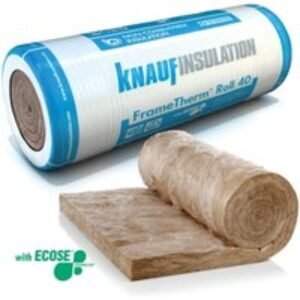 Knauf Insulation Frametherm Roll 40 90mm 2x570 14.25m2