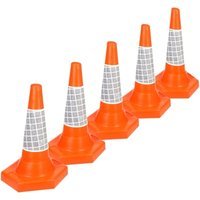 Jsp JAA049 220 6Y0 Traffic Cones 500mm Pack 5