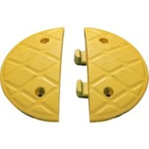 Jsp HAM000 820 200 Jumbo Speed Bump End Caps Yellow