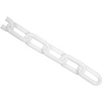 English Chain 34456WK Plastic Chain White 6mm x 5m