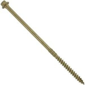 Timco IN-DEX Timber Screw Hex Green 6.7 x 200mm 50 Pack