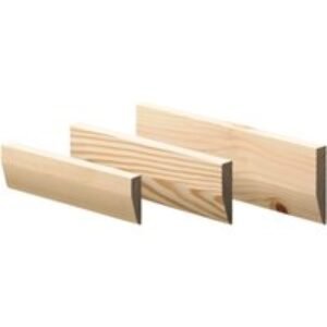 Redwood Architrave Chamfered and Round 5th 19x50mm x 3m Fin Size 14.5x44mm