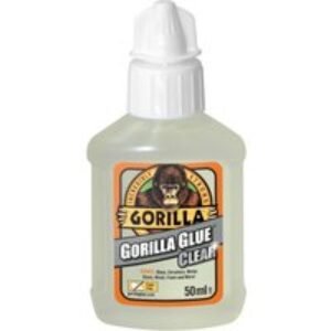 Gorilla ALL-PURPOSE Crystal Clear Glue 50ml 1244002
