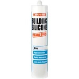 EVO-STIK Building Silicone Sealant Grey C20 151174