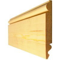 Bsw Redwood TORUS/OGEE Skirting Unsorted 25 x 125mm Finished Size 20 x 119mm