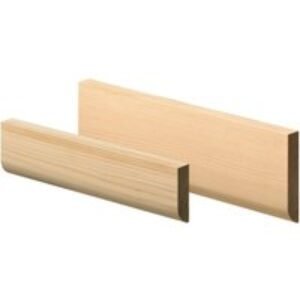 Bsw Redwood Architrave Bullnose 5TH 19 x 50mm x 2.1m Finished 14 x 44