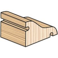 Bsw Redwood Weather Moulding Unsorted 50 x 63mm Finished Size 44 x 56mm