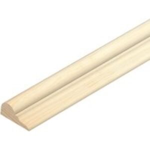 Cheshire Mouldings Broken Ogee Pine 2.4m 15 x 8mm