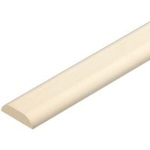 Cheshire Mouldings Light Hardwood D Mould 2.4m 46 x 6mm