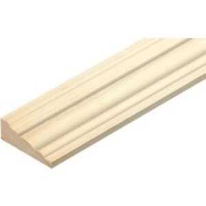 Cheshire Mouldings Barrel Pine Mould 2.4m 34 x 12mm