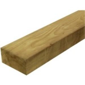 Ecc Brown Treated Sleeper 125 x 250mm x 2.4m