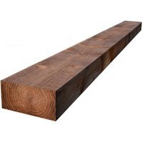 Incised Brown Treated Sleeper 100 x 200mm x 2.4m