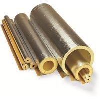 Isover Foil Faced Pipe Insulation 54mm Bore x 25mm Thickness x 1200mm Length Box of 12