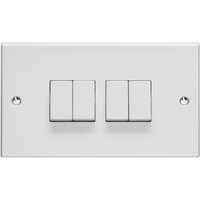 Volex 4gANG 2WAY 10AX Switch V x 1054