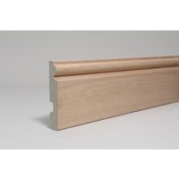 W Howard TRV18119WO4400 Veneered Torus Moisture Resistant MDF Skirting Board American White Oak 18 x 119 x 4400mm