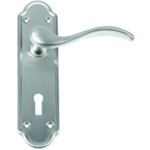 Urfic Lisbon Satin Nickel Lock Furniture 130/455/05LK