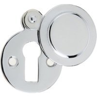 Frelan JV42PC Covered Escutcheon Polished Chrome 32mm