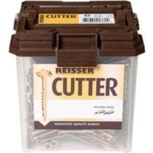 Reisser 4.0 x 35mm Countersunk Pozi Cutter Yellow Wood Screws Qty 1400