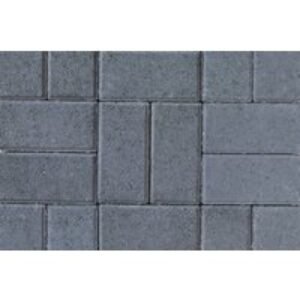 Tobermore Pedesta Decorative Block Paving in Charcoal 200x100x50mm - Pack of 720