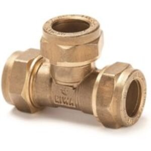 Center Compression Equal Tee 35mm