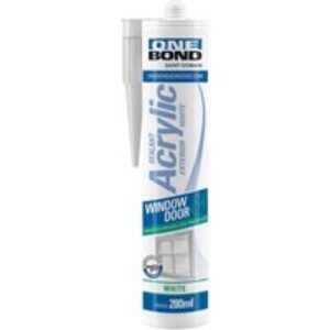 Onebond 280ml Acrylic Exterior Adhesive White