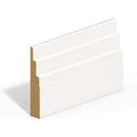 Chamfer Stepped Primed MDF SAM5219 22 x 144 x 5490mm
