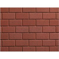 Plaspave 50 Concrete Block Paving Red 200 x 100 x 50mm