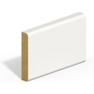 Pencil Round Two Edge Primed MDF SAM24 18 x 57 x 5490mm