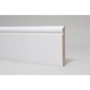 WH Torus 1 Primed MDF Skirting Board 4400mm x 144mm x 18mm