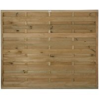 Pressure Treated Decorative Europa Plain Fence Panel 1.8m x 1.5m – Pack of 5