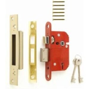 Era 262-32 British Standard 5 Lever Fortress Sashlock Brass 64mm