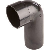 OsmaWeld 87.5¡ waste long tail bend black 40mm