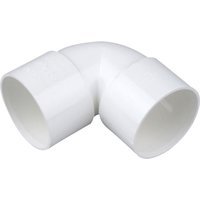 OsmaWeld 90¡ knuckle bend white 50mm