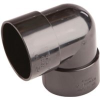 OsmaWeld 90¡ knuckle bend black 50mm