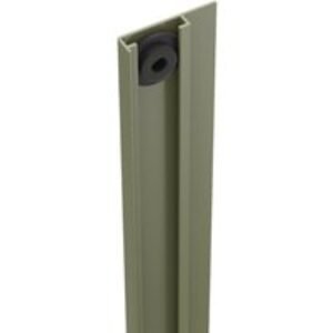 Durapost U Channel Cover Strip Olive Grey 2100mm Home Delivered