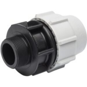 Plasson Mechanical Male Adaptor 25 mm x 3/4 inch 7020D20